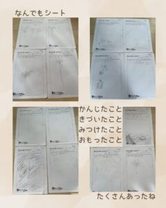 森のこども隊 秋やさいチーム 3回目の活動の様子